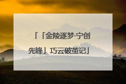 「金陵逐梦·宁创先锋」巧云破茧记