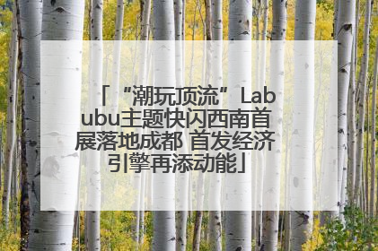 “潮玩顶流”Labubu主题快闪西南首展落地成都 首发经济引擎再添动能