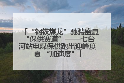 “钢铁煤龙”驰骋盛夏 “保供赛道”——七台河站电煤保供跑出迎峰度夏 “加速度”