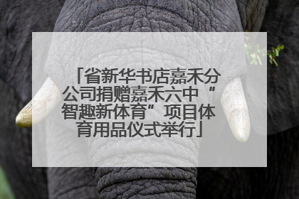 省新华书店嘉禾分公司捐赠嘉禾六中“智趣新体育”项目体育用品仪式举行