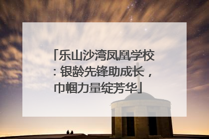 乐山沙湾凤凰学校：银龄先锋助成长，巾帼力量绽芳华