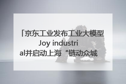 京东工业发布工业大模型Joy industrial并启动上海“链动众城 万亿降本”计划