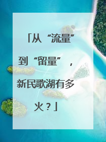 从“流量”到“留量”，新民歌湖有多火？