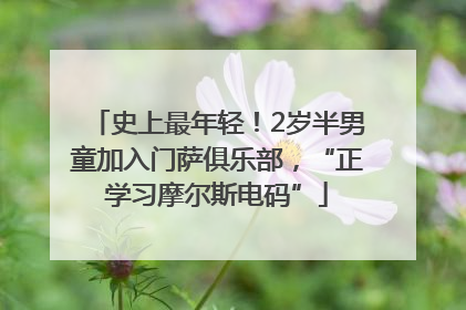 史上最年轻！2岁半男童加入门萨俱乐部，“正学习摩尔斯电码”