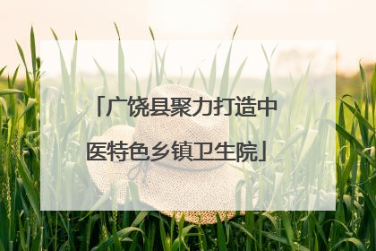 广饶县聚力打造中医特色乡镇卫生院