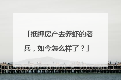 抵押房产去养虾的老兵，如今怎么样了？