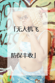 无人机飞防保丰收