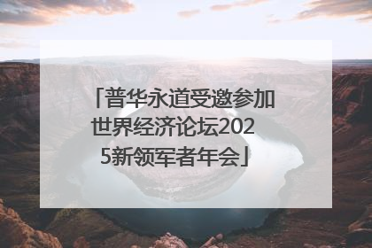 普华永道受邀参加世界经济论坛2025新领军者年会