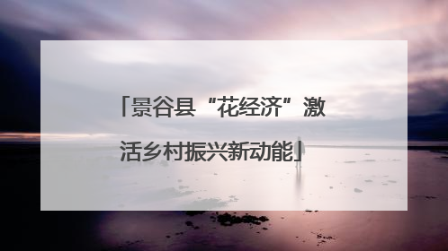 景谷县“花经济”激活乡村振兴新动能