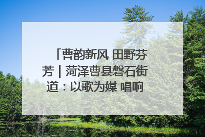 曹韵新风 田野芬芳｜菏泽曹县磐石街道：以歌为媒 唱响乡土“新歌声”