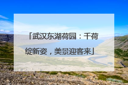 武汉东湖荷园：千荷绽新姿，美景迎客来
