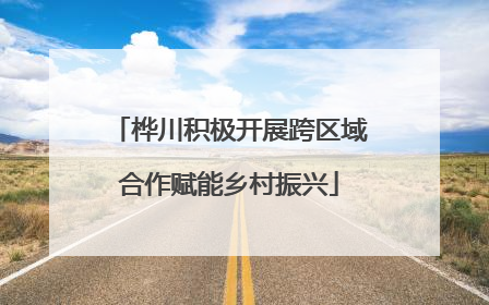 桦川积极开展跨区域合作赋能乡村振兴