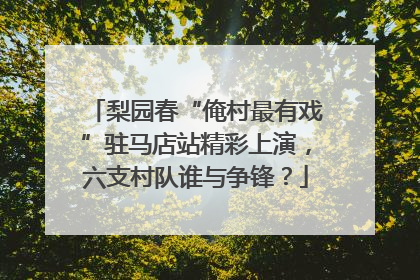 梨园春“俺村最有戏”驻马店站精彩上演，六支村队谁与争锋？
