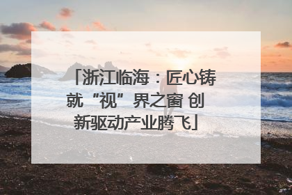 浙江临海：匠心铸就“视”界之窗 创新驱动产业腾飞
