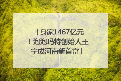 身家1467亿元！泡泡玛特创始人王宁成河南新首富