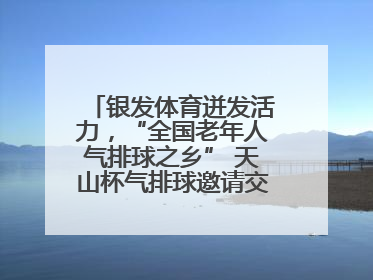 银发体育迸发活力，“全国老年人气排球之乡” 天山杯气排球邀请交流赛举行