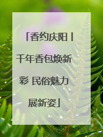 香约庆阳丨千年香包焕新彩 民俗魅力展新姿