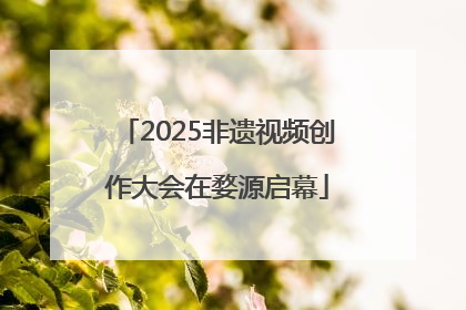 2025非遗视频创作大会在婺源启幕